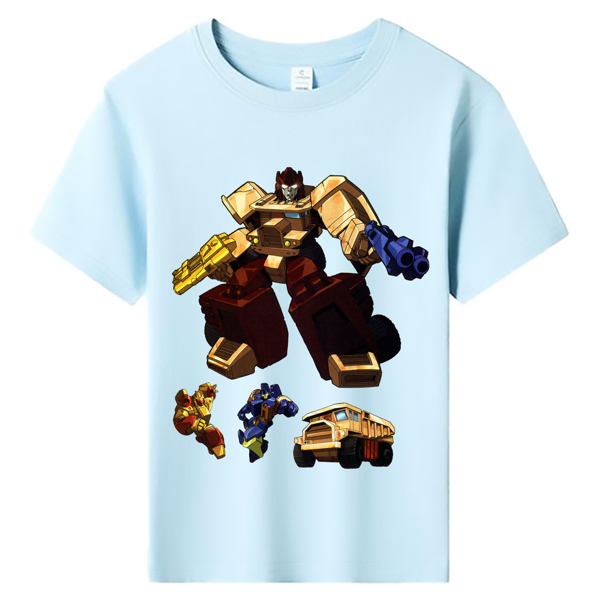（画像用）  綿100％キッズTシャツ（フロントプリント）